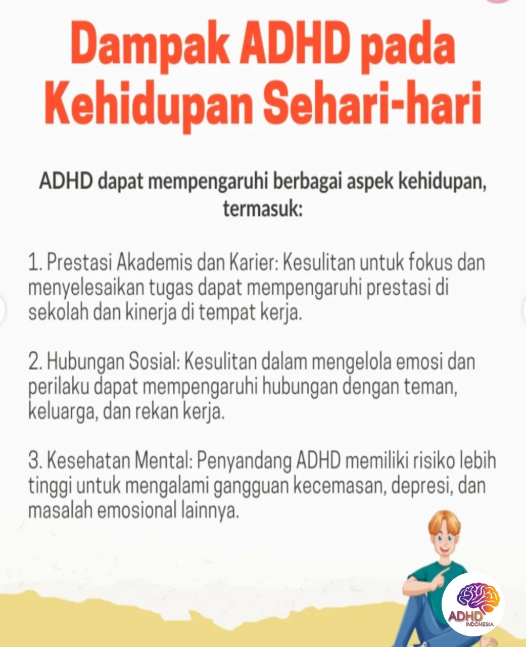 ADHD dan Hubungan Sosial Anak di Lingkungan Sekolah di Kota Langsa
